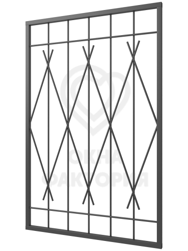 Решетка на окно сварная 1-56